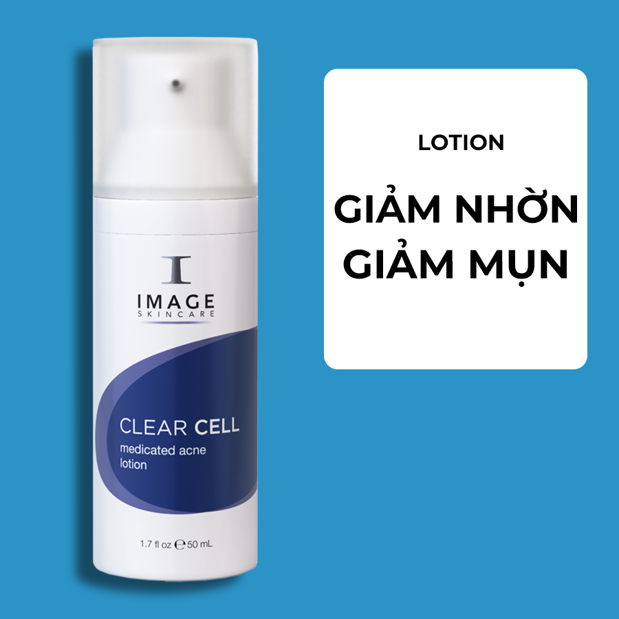 Lotion ngừa mụn hiệu quả IMAGE SKINCARE CLEAR CELL MEDICATED ACNE LOTION 50ml