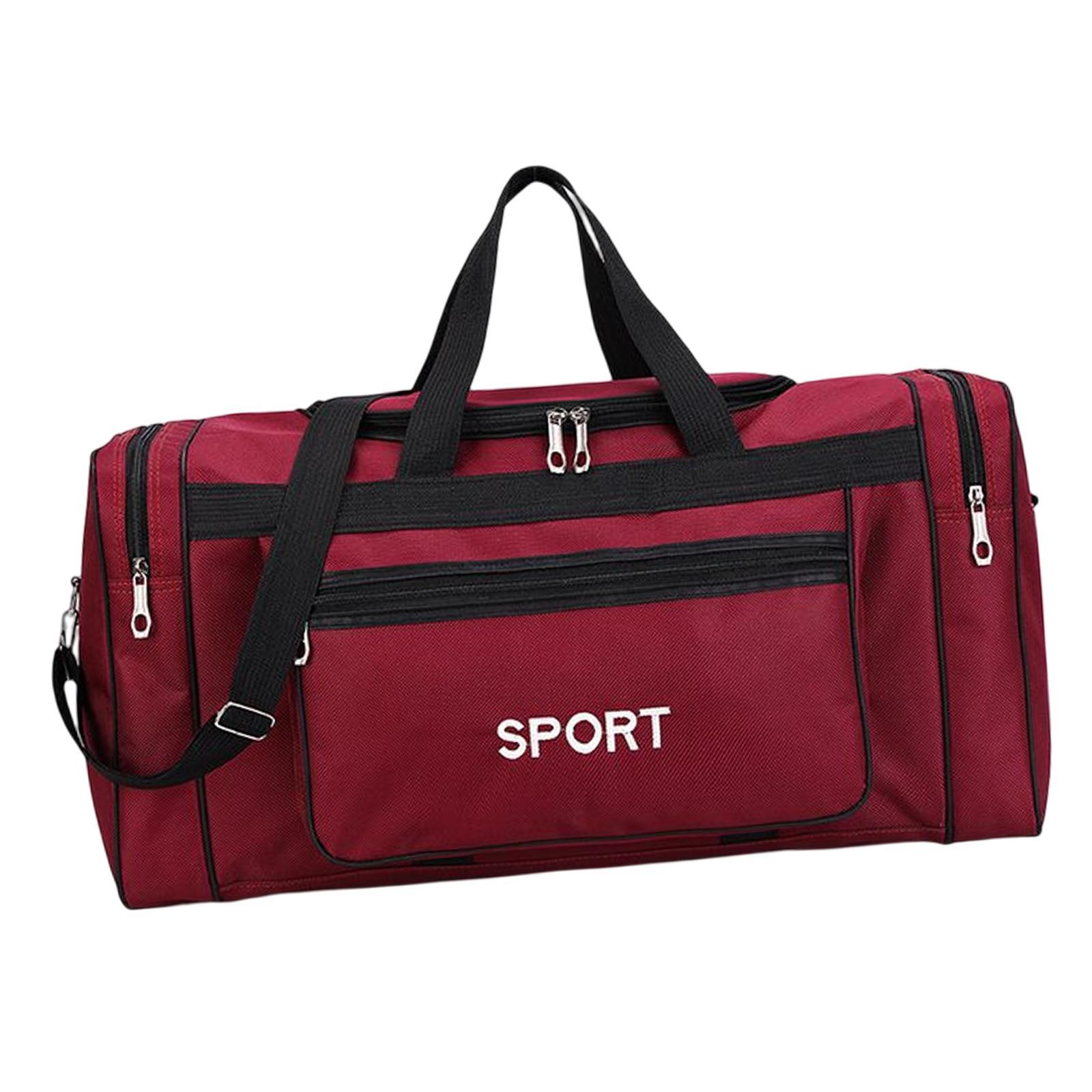 Gym Bag Adjustable Strap Multi Pocket Large for Training Hunting Camping
