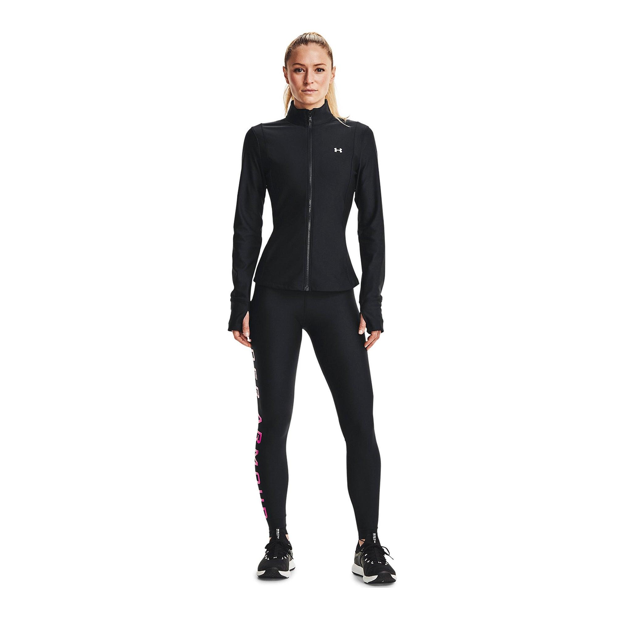 Quần legging thể thao nữ Under Armour HeatGear No-Slip Waistband Branded Full-Length - 1361046-002