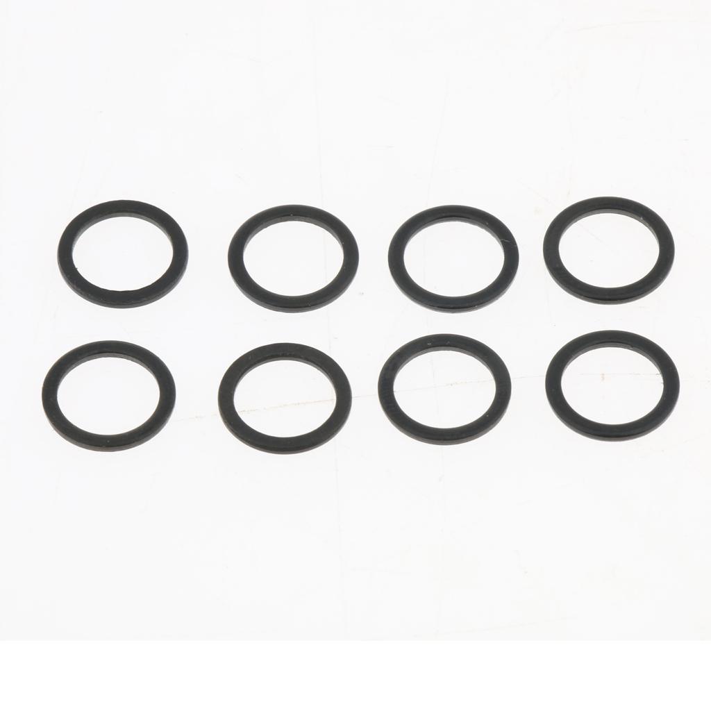 2x Skateboard Longboard Bearing Spacers Washers Rings Nuts Replacement Kit Outdoor Sports Small Tools Hardware