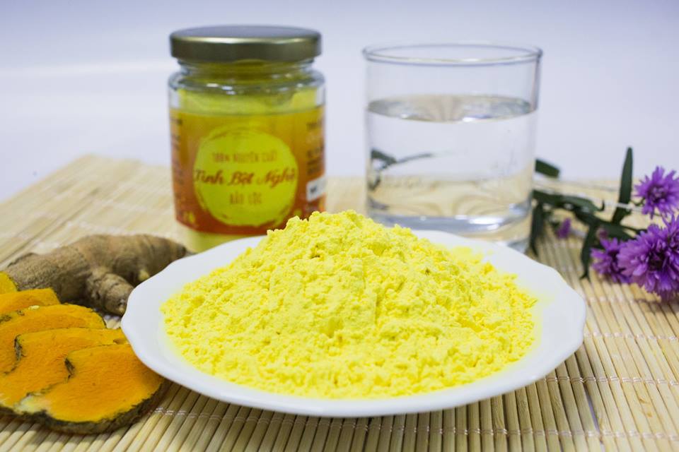 Combo Tinh Bột Nghệ + Mật Ong Hoa Cà Phê - Nguyên Chất Bảo Lộc Vũ Gia