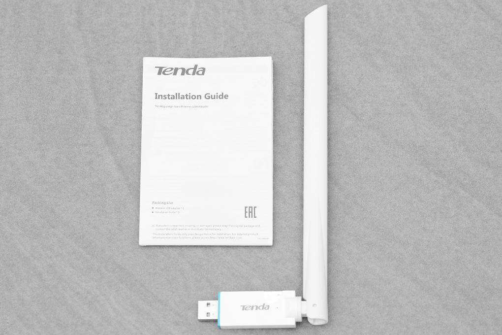 USB Wifi 150Mbps Tenda U2 Trắng - Hàng chính hãng