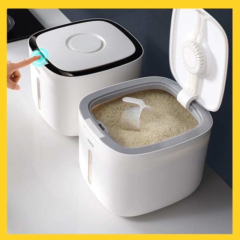 THÙNG ĐỰNG GẠO, THỰC PHẨM KHÔ 10KG CHỐNG MỐI MỌT ECOCO