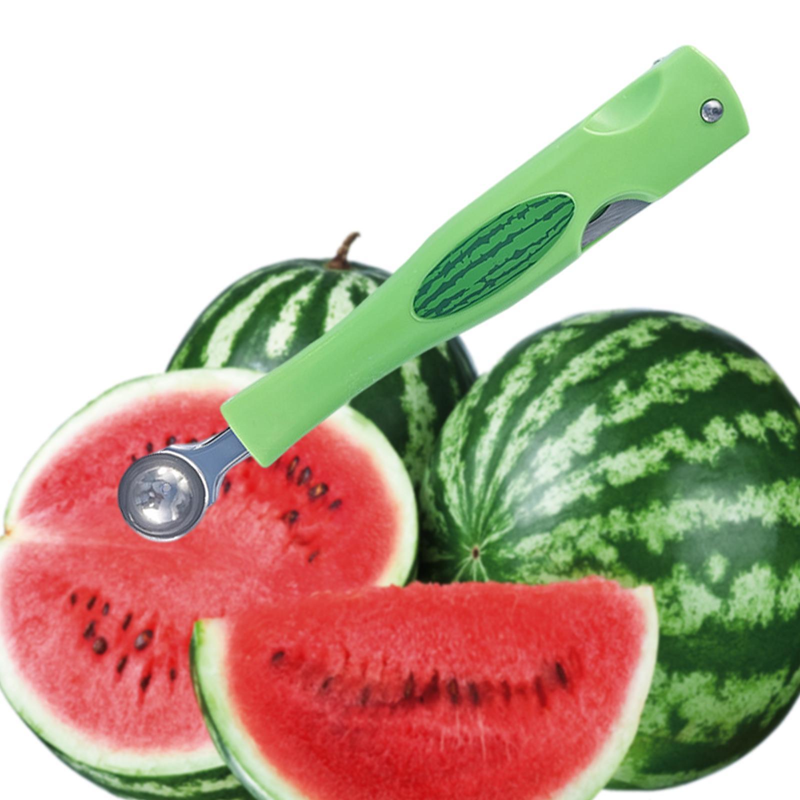 3 in 1 Watermelon Slicer Cutter Watermelon CutterFruit Scooper Tool