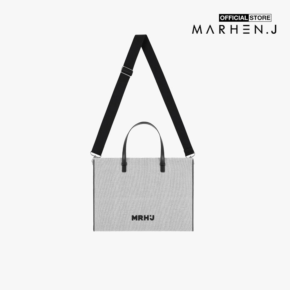 Marhen.J - Túi đeo vai nữ phom chữ nhật Moss MJ22CMOSSB-BK