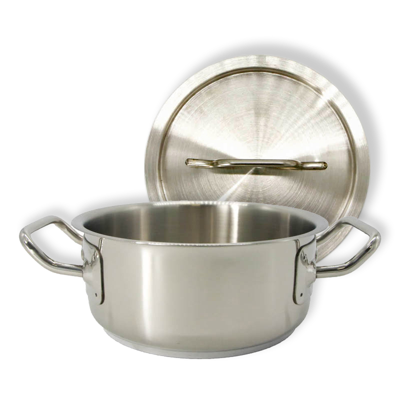 Nồi Casserole Inox Quantum-Pro 7.5L Đường Kính 28cm Kèm Nắp