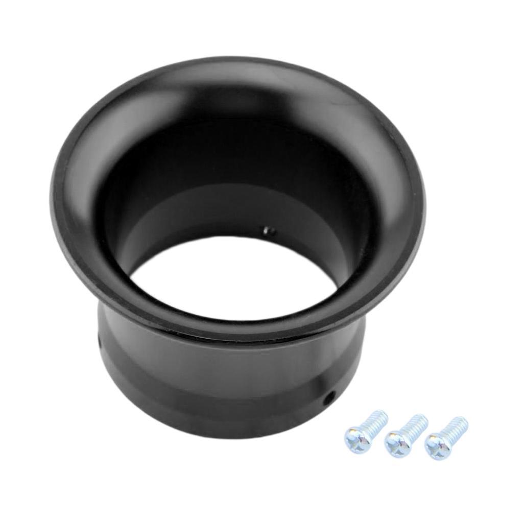 3Pcs 50mm Aluminum Air Filter Trumpet Velocity Stack Adapter For Carburetor