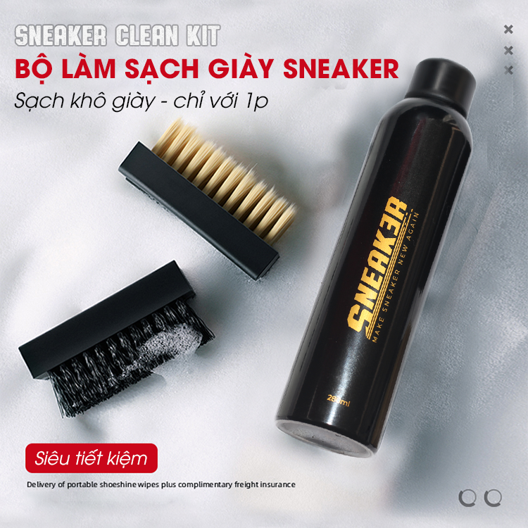 Bộ Vệ Sinh Làm Sạch Giày Sneaker Chuyên Sâu - Sneak3r