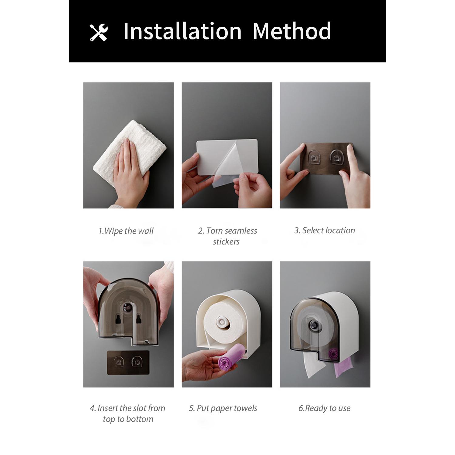 Máy rút khăn giấy treo tường, hộp đựng khăn giấy treo tường