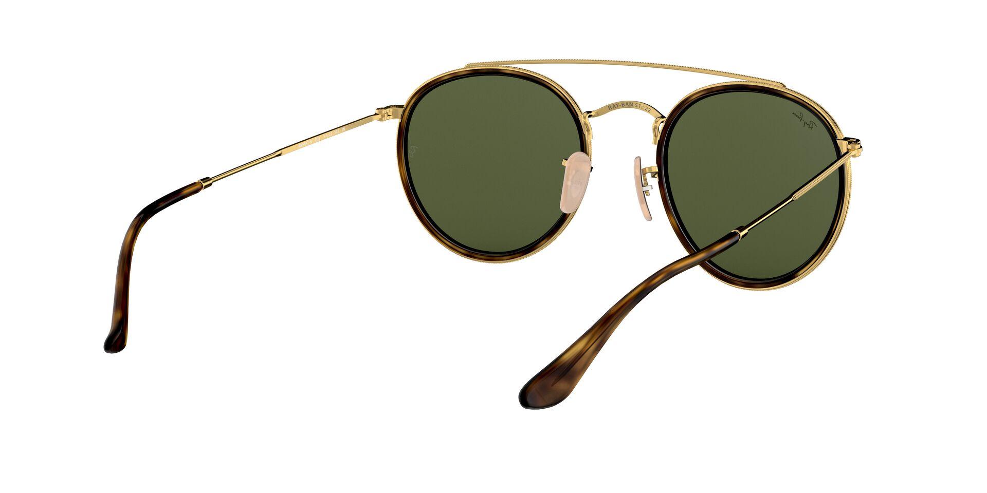 Mắt Kính Ray-Ban Round Double Bridge - RB3647N 001 -Sunglasses