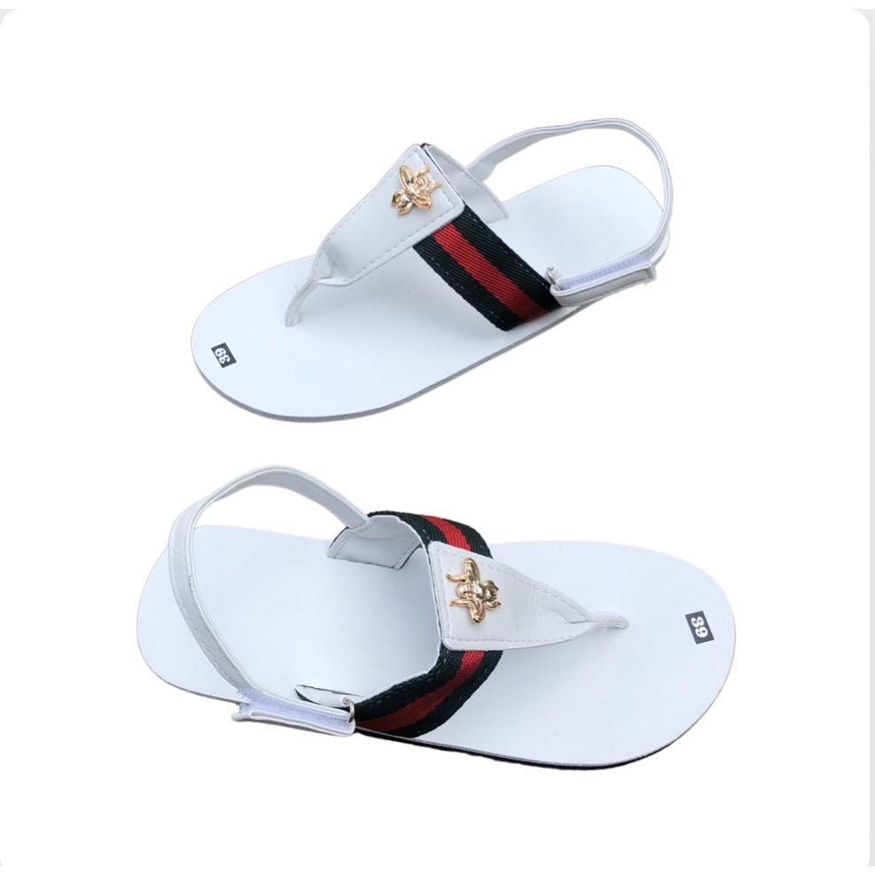 sandal đồng nai xăng đan nữ ( đế trắng quai trắng phối dù ) size từ 35 nữ đến 42 nữ