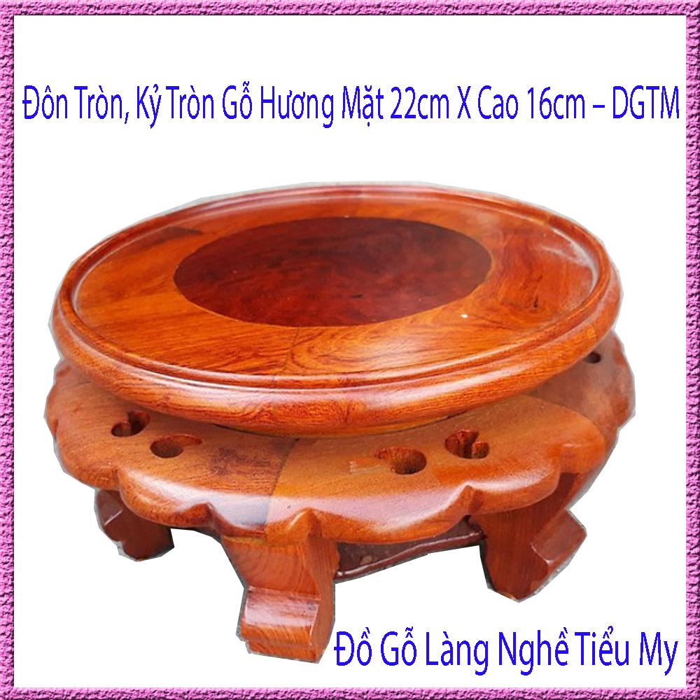 Kỷ tròn hàng gỗ hương cao cấp