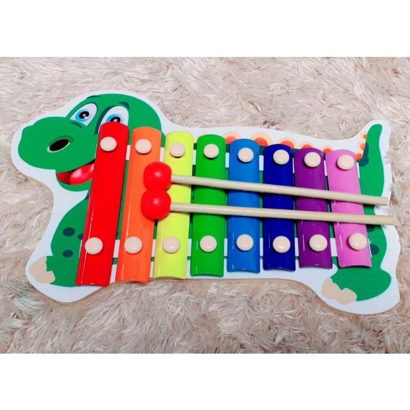 ĐỒ CHƠI - ĐÀN XYLOPHONE 8 THANH- ĐỒ CHƠI NHẠC CỤ- Giúp bé cảm nhận âm thanh nhạc cụ, phát triển đam mê