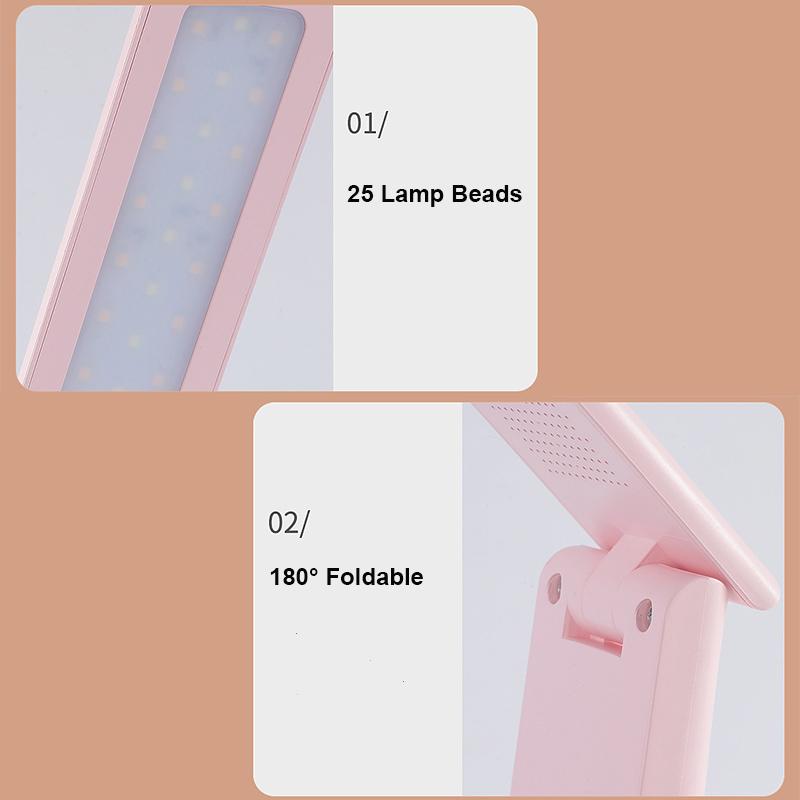 Bảo vệ mắt gấp Điều khiển cảm ứng Đèn LED để bàn có thể điều chỉnh độ sáng