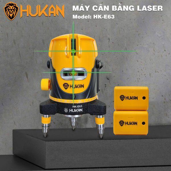 MÁY CÂN BẰNG LASER 5 LINE HK-E63 HUKAN (2 PIN + 1 SẠC ) - HÀNG CHÍNH HÃNG