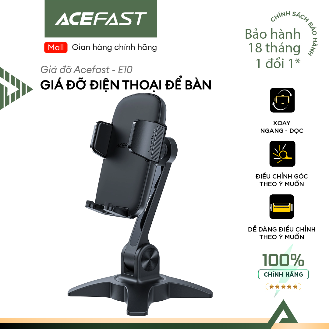 Giá đỡ điện thoại để bàn Acefast - E10 Hàng chính hãng Acefast