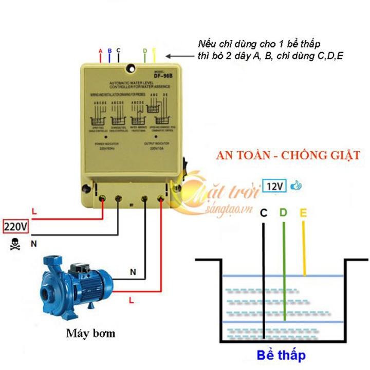 Cảm biến bơm nước tự động DF-96