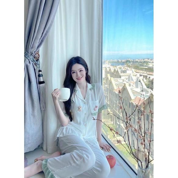 BỘ PIJAMA NƠ XINH
