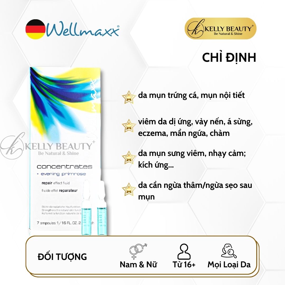 Huyết Thanh Hoa Anh Thảo WELLMAXX - Giảm Sưng Viêm, Ngừa Mụn; Kiềm Dầu, Mờ Thâm Mụn, Sáng Da
