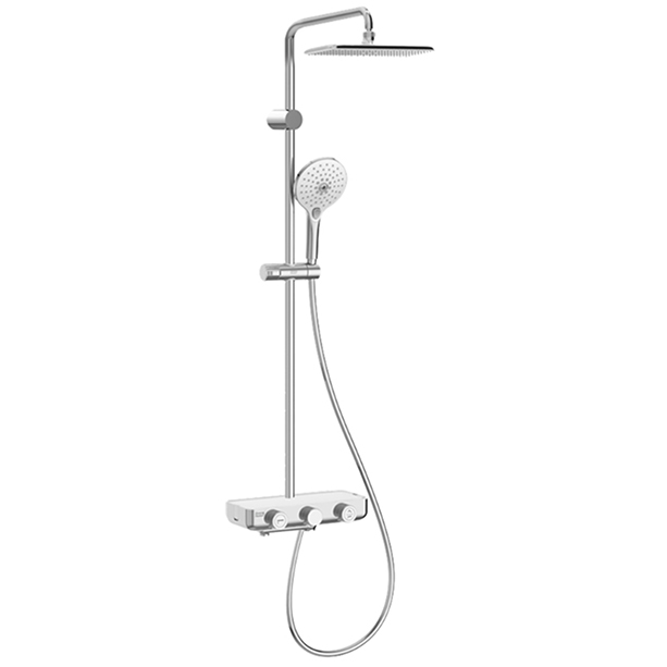 Bộ vòi sen cây phun mưa cảm biến nhiệt  Easy SET WF-4956 (FFAS4956) Có mỏ xả nước - hàng chính hãng American Standard