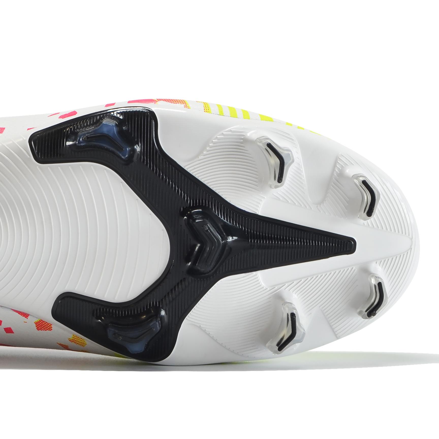 Speedmate FG Bootball Boots thoải mái bóng đá thoáng khí Color: Black Shoe Size: 8.5