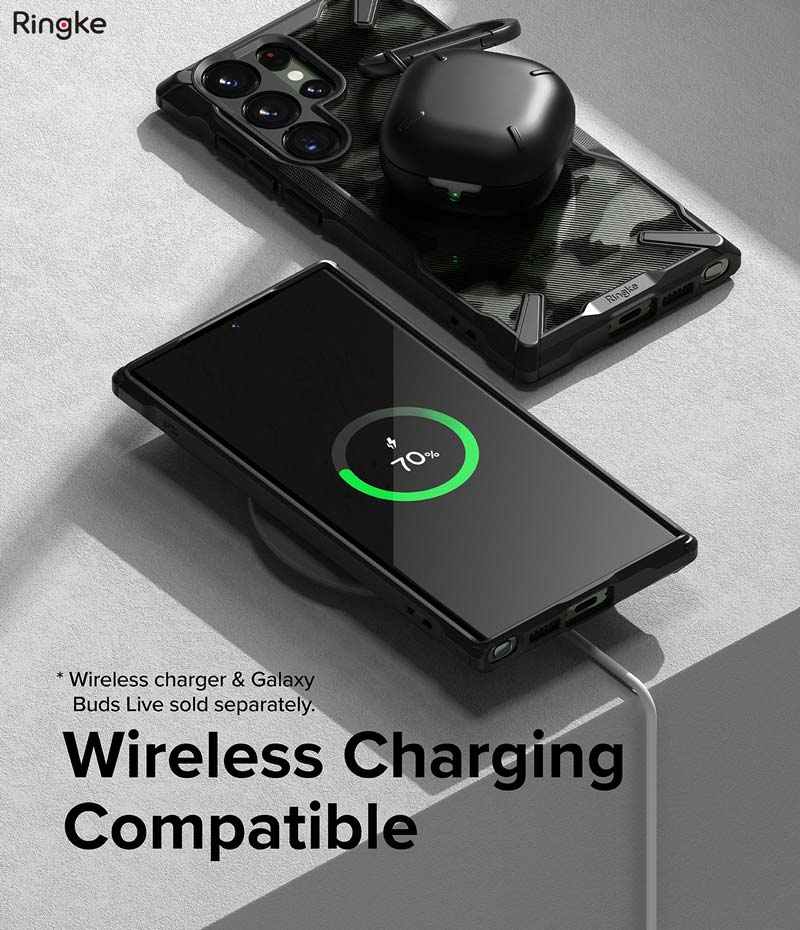 Ốp Lưng Ringke Fusion X cho Samsung Galaxy S23 Ultra/S23 Plus/S23/S22/S22 Plus/S22 Ultra - Hàng Chính Hãng