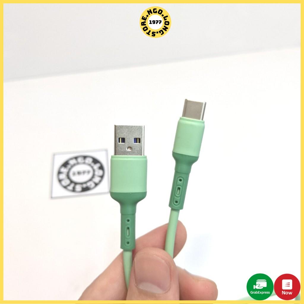 Dây cáp sạc nhanh 3A type c micro usb, truyền dữ liệu