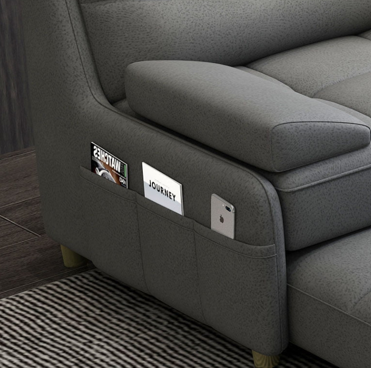 Sofa giường đa năng hộc kéo cao cấp HGK-19 ngăn chứa đồ tiện dụng Juno Sofa KT 2m5