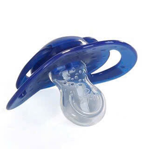 [ 5795-Nuby ] Ty ngậm chỉnh nha Classic Oval ( 6-12m ), có nắp đậy
