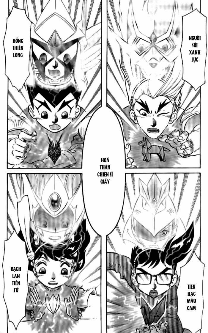 hiệp sĩ giấy - origami fighter chapter 36 4