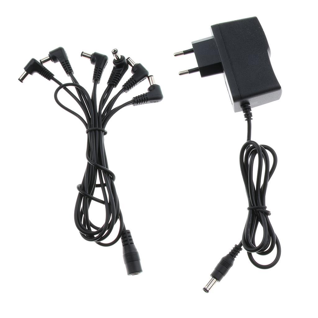 1 to  Guitar Effect Pedals Power Supply  Adapter