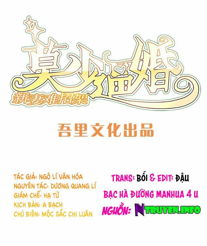 mạc thiếu bức hôn: vợ mới khó chống đỡ chapter 6 1