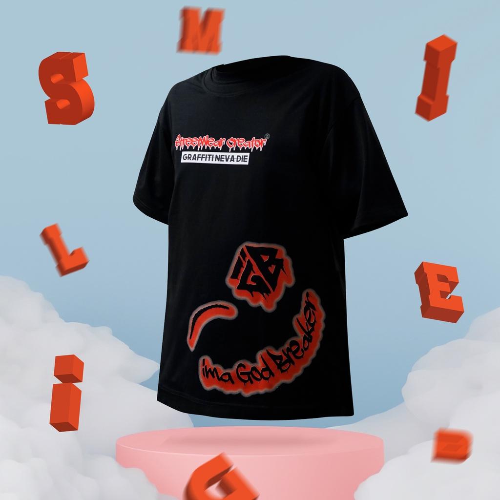 Áo Thun Đường Phố Mặt Cười iMA God Breaker