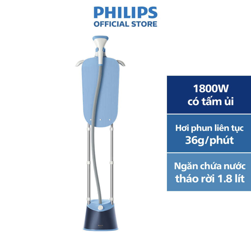 Bàn Ủi Đứng Hơi Nước Philips STE1030/20 - Hàng Phân Phối Chính Hãng