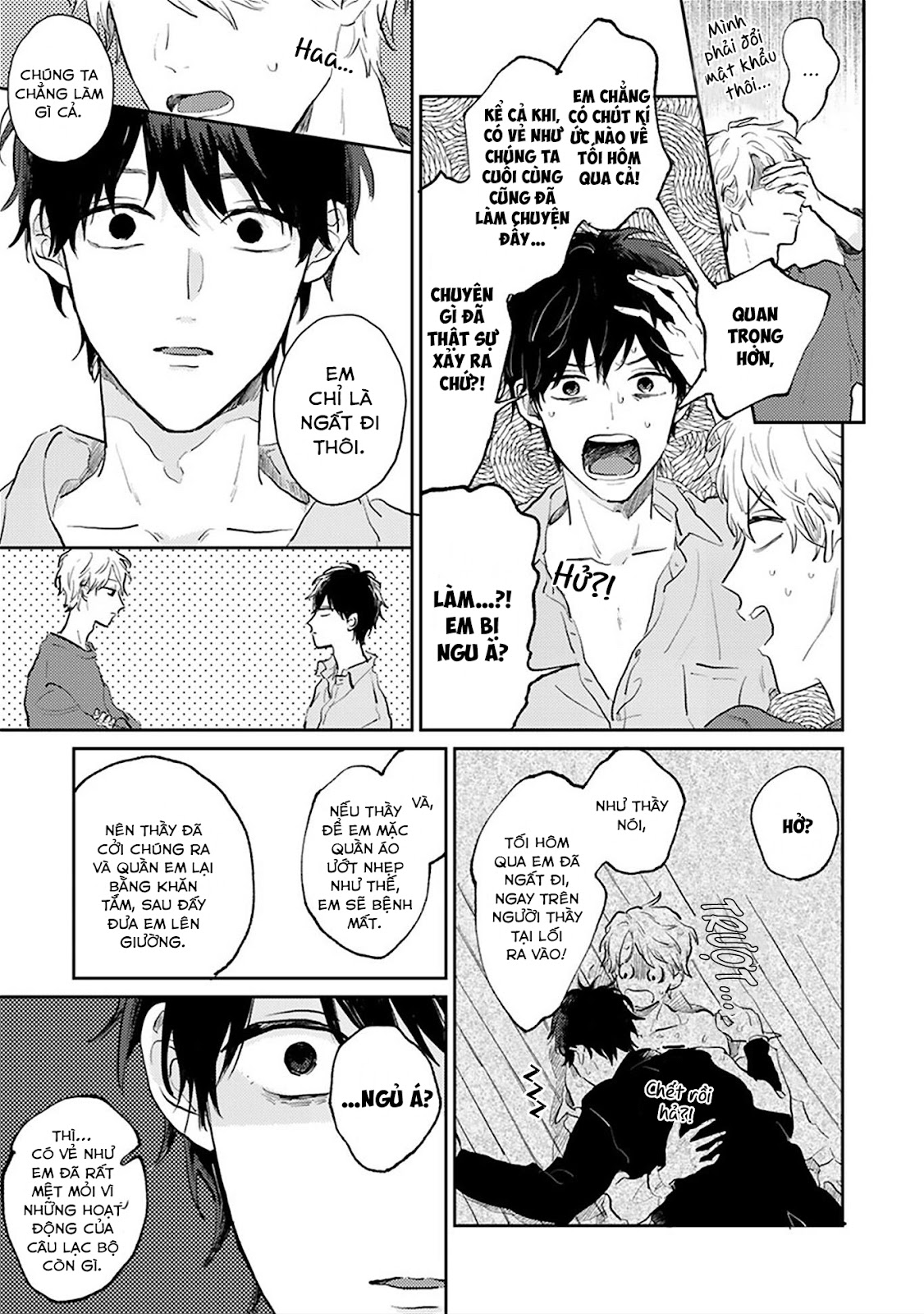 người thầy dối trá và cậu bé tự sát chapter 3 4