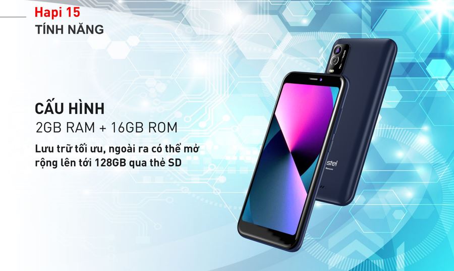 Điện thoại Masstel Hapi 15 - Hàng chính hãng, Nguyên Seal
