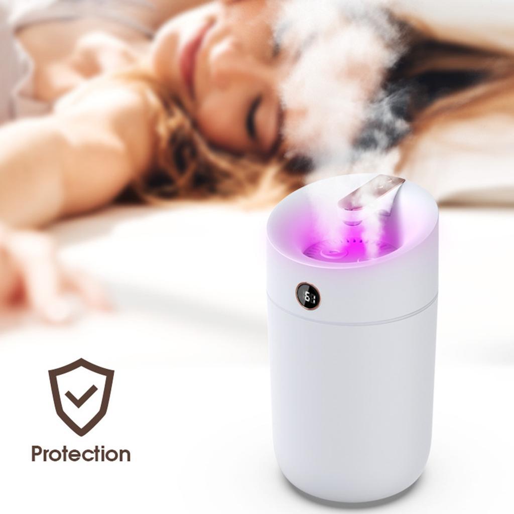 USB Air Humidifier  Oil Diffuser for Home Office 3L