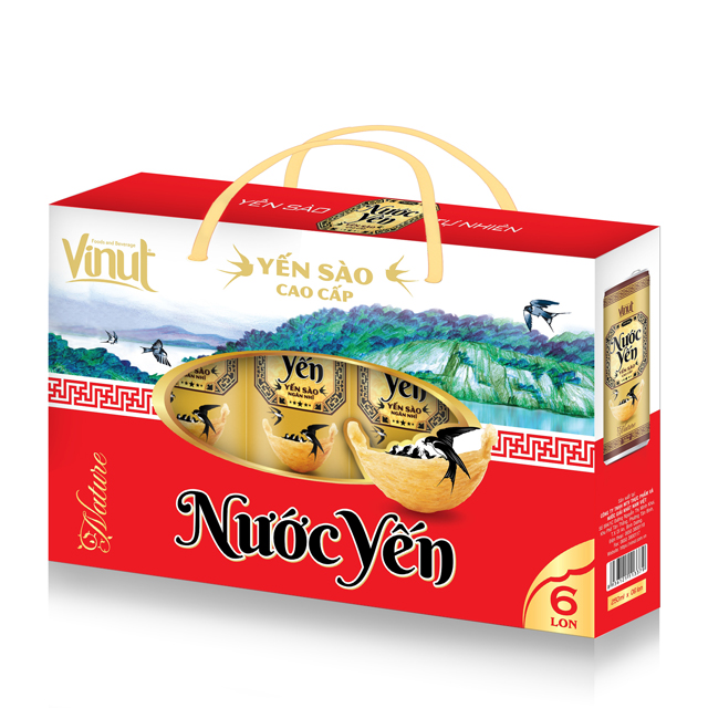 Khay 30 Lon Nước Yến Cao Cấp Vinut 250ml