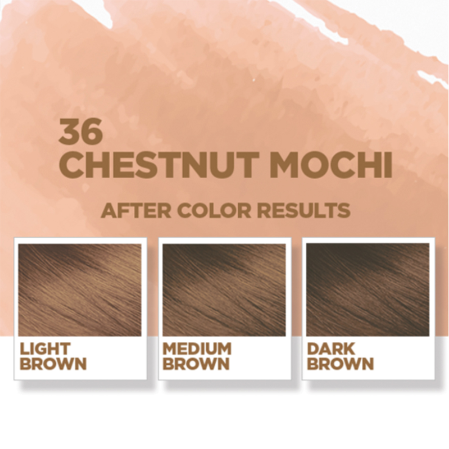 Thuốc nhuộm tóc thời trang Revlon Colorsilk Urban Style - 036 Chestnut Mochi