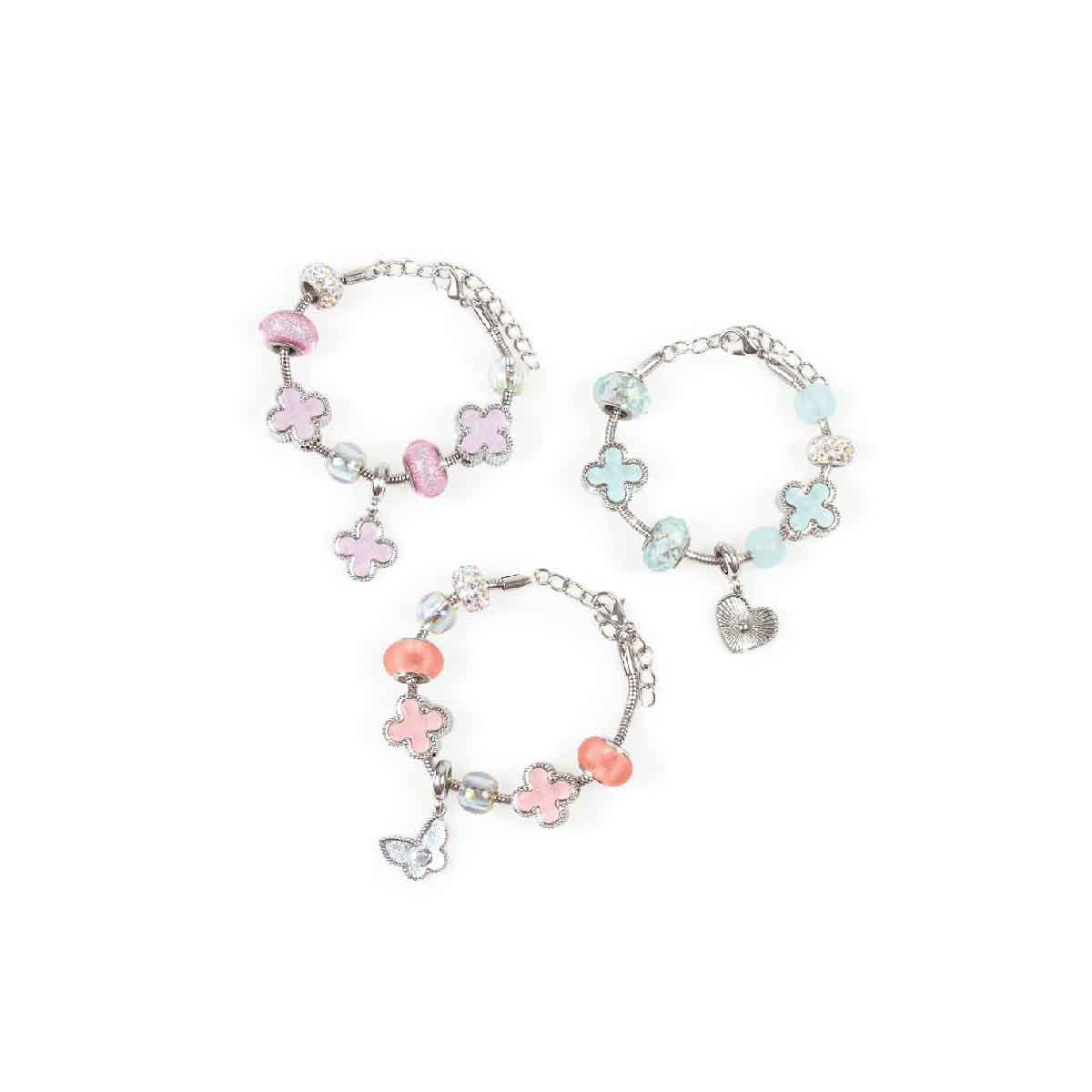 Bộ Làm Vòng Tay Cỏ Bốn Lá May Mắn - Make It Real 1734MIR