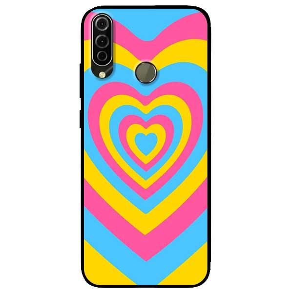 Ốp lưng dành cho Vsmart Joy 3 - Tim Cầu Vồng