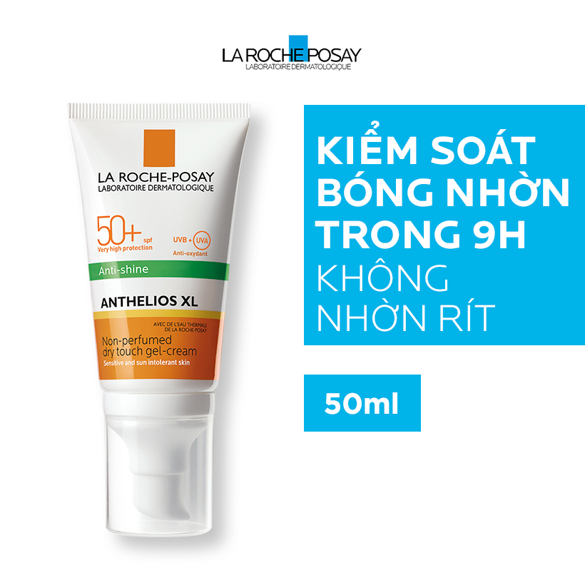 Kem Chống Nắng Không Màu Kiểm Soát Dầu La Roche-Posay Anthelios XL Dry Touch Gel-Cream SPF 50 UVB & UVA 50ml
