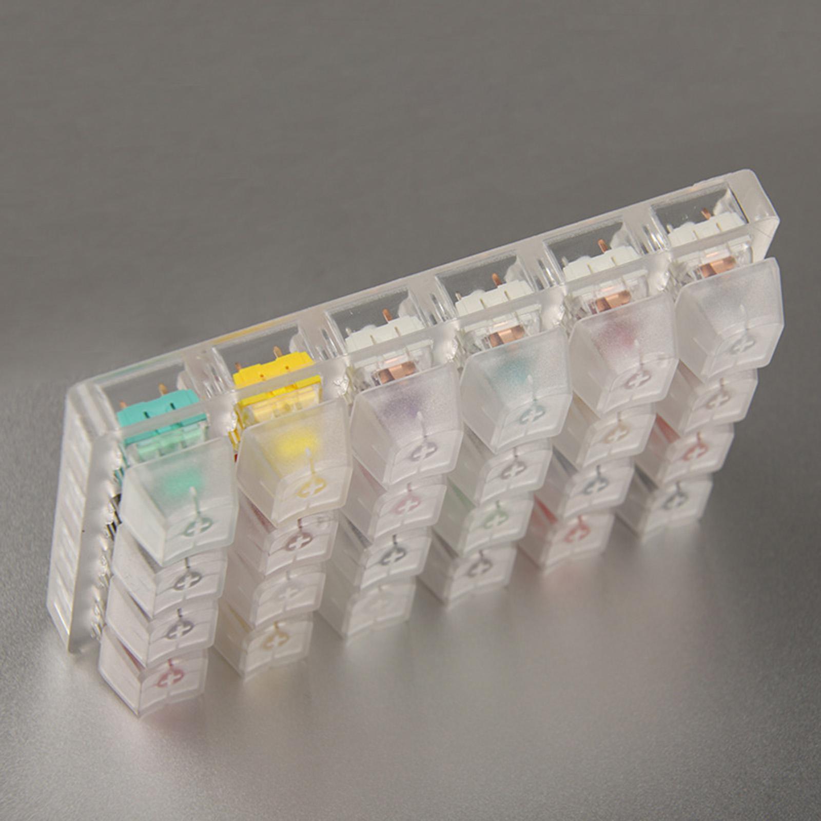 Acrylic Pro 24 Switch Switches Switch Sampler for Mechanical Keyboard
