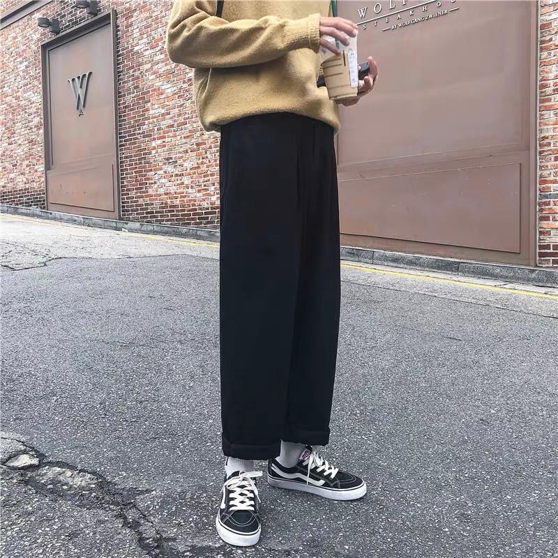 Quần Kaki Ống Rộng Gobi Nam Nữ Unisex