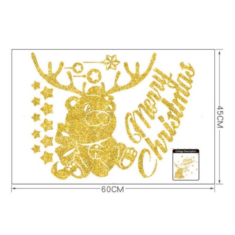 Decal trang trí Noel Hít Tĩnh Điện -