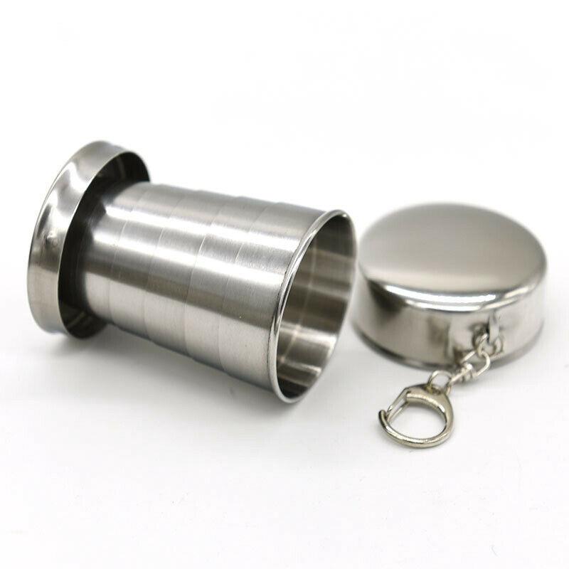 1 Ly Gấp Bằng Thép Không Gỉ Dùng Khi Đi Cắm Trại