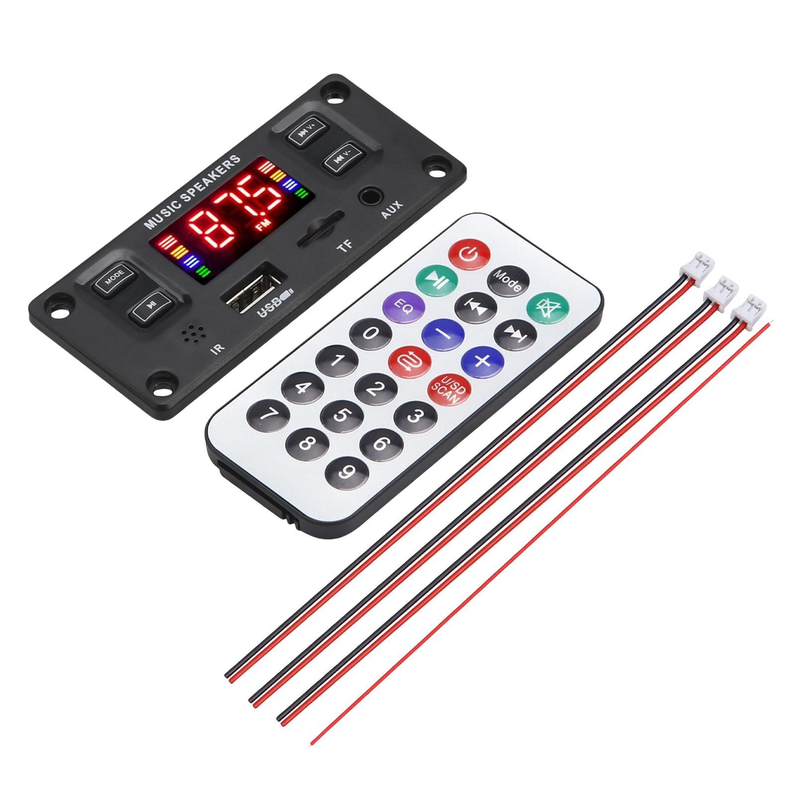 Bluetooth MP3 Board USB TF Radio AUX FM MP3 WMA WAV Ape Stereo