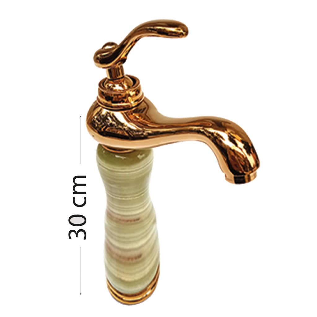 Vòi lavabo nóng lạnh đồng mạ vàng Juno sofa Teady VCT- 228B