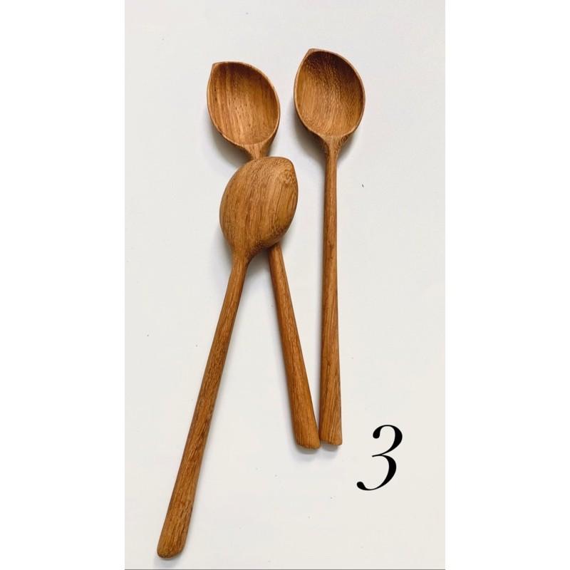 Muỗng thìa gỗ handmade - decor - wooden spoon