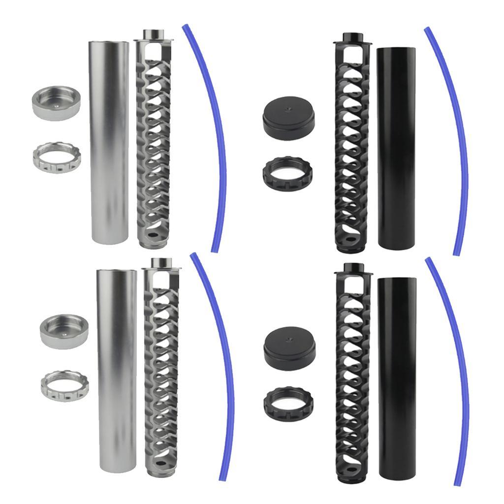 4 Set Car Fuel Filter Single Pole Spiral Car Fuel Filter 1/2 '' - 28